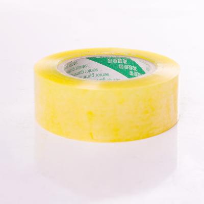 China Color Waterproof Yellowish Cardboard Sealing Cellotape Pressure Sensitive, Water Activated, Hot Melt for sale