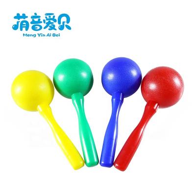 China China Factory Non-Toxic Custom Colorful Toy Plastic Maracas for sale