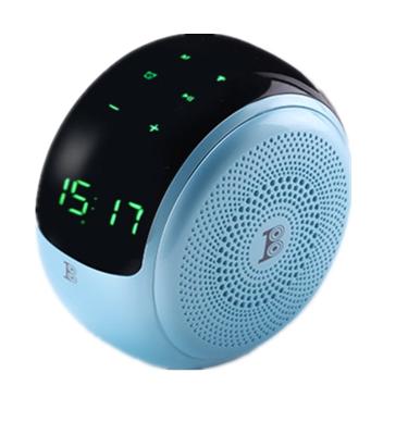 China AUX sound 3.5mm speaker. Factory Call Display Lcd Display Speakers Fm Visual Custom Radio With Dual Clock Speaker for sale