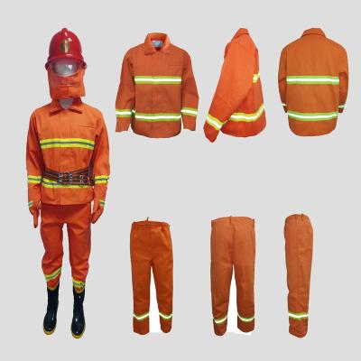 China 97 Style Flame Retardant Suit Fire Retardant Suit Firefighters High Quality Fire Fighting Suit for sale