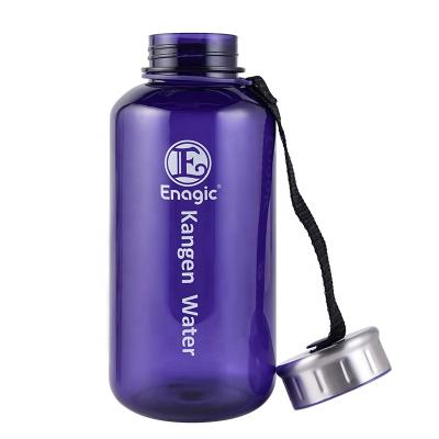 China Customized Viable 1 Liter BPA Free Kangen Plastic Drinking Alkaline Water Bottle for sale