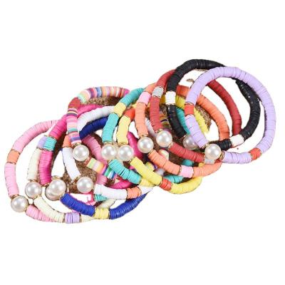 China Fashion Luxury Colorful Bracelet 6cm Clay Fresh Water Pearl BOHEMIA Costume for sale