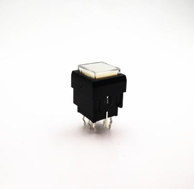 China From HCNHK Factory Supply Rectangle Illuminated Tact Switch 10.0x12.5mm Directly for sale