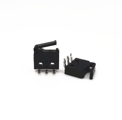 China HCNHK High Quality Wholesale DC30V 0.1A Ultra Miniature Micro Switch Left Pin Micro Switch 8.3x2.7mm for sale