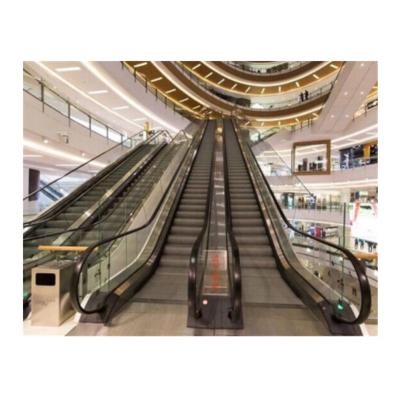 China OEM 1000mm contemporary step moving walk escalator 30 degree high speed commercial escalator with glass cladding for sale