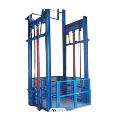 China Contemporary Hydraulic Customizable Small Height 500KG Lift 7500mm Cargo 0.25m/S Freight Elevator for sale