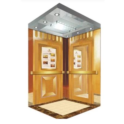 China Contemporary Residential 2.0m/s Elevators 13 People 1350KG Compact AC 380v VVVF Control Home Elevator for sale