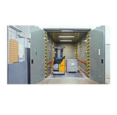 China 1500mm Warehouse Freight 3phase AC380V Cargo Lift 0.5m/s Contemporary 304 Stainless Steel Elevator for sale