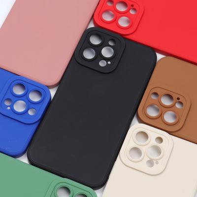 China Camera Shockproof Precise Hole Strong Lens Protective Cover For iphone 13 pro gel 13 pro 13 mini 13 max back case for sale