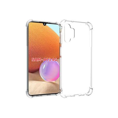 China Ultra Clear Clear Shockproof TPU Shockproof Case For Samsung Galaxy A13 4G Soft Back Cover for sale