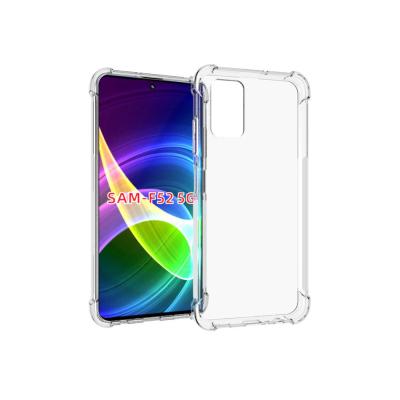 China Anti-fall ultra clear transparent tpu shockproof case for Samsung Galaxy F52 5G soft back cover for Samsung F52 5G for sale