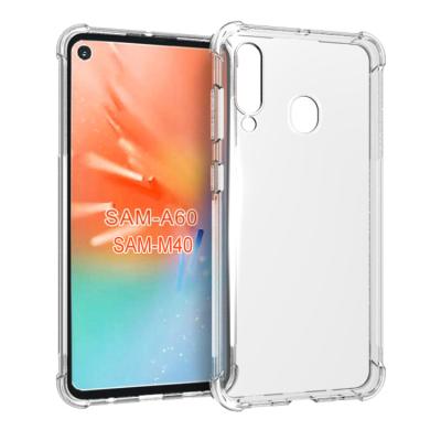 China Ultra clear transparent tpu shockproof case for Samsung Galaxy A60 soft back cover for Samsung M40 for Samsung A60/M40 for sale