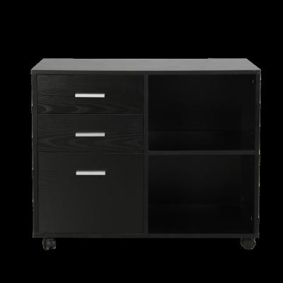 China GD37 Removable Good Price Black Classic Rolling Filing Cabinet Office File Cabinet Safe Office Furniture for sale