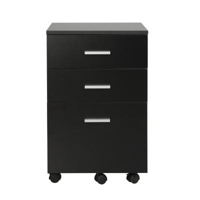 China (Others) 2022 Modern Design Furniture Wooden Storage Equipment Adjustable Home Office Filing Cabinets With 3 Wheels Draws And Bearings for sale