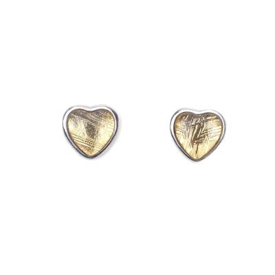 China Promotional Custom Fashion Earrings Stainless Steel Natural Jewelry Hard 925 Stud Earrings for sale