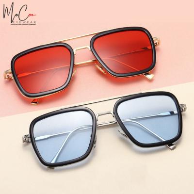 China Eyewear Trade Mocoo 66218 Iron Man new products design CE logo custom designer wholesale polarized 2019 promotion uv400 fashionable sunglasses for sale