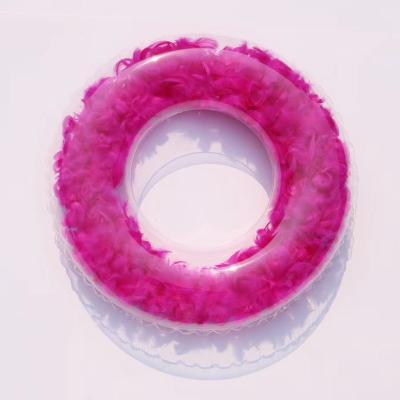 China Hot Selling Amazon Summer Women Kids Children PVC Custom Adult Tube Watermelon Inflatable Swimming Pool Ring for sale