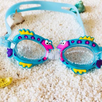 China Beautiful Anti-fog Swimming Goggles Child UV Protection Swim Goggles Sports Swimming Goggles for sale