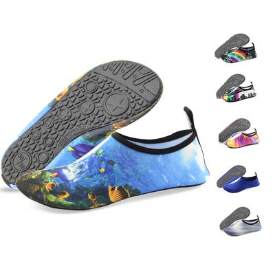 China Fashionable Beach Shoes Mens Womens Water Shoes Aqua Shoes Swim Shoes Beach Sports Barefoot Quick Dry For Boating Fishing Diving Surfing for sale