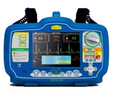 China Hospital Manufacturers Selling High Quality Dual Phase Waveform Portable AED Cardiac Defibrillator with Pacer for sale