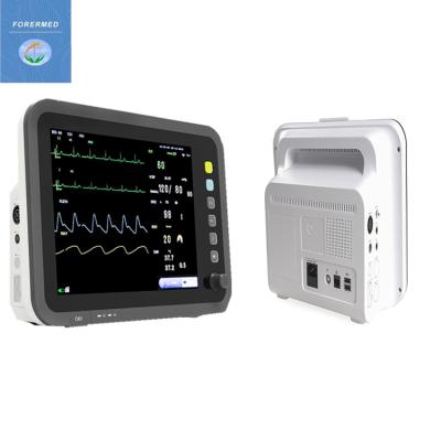 China Clinic Portable Multiparameter Medical Patient Monitor With Screen CE Certification YJ-C8000 12.1 Inch for sale