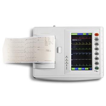 China Convenient and intuitive 12 guided synchronous collection 3 channel cheap digital electrocardiograph ECG for sale