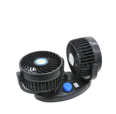 China Electric Car Auto USB Car Fan Universal Rotate Adjustable Car Fan With Aromatherapy for sale