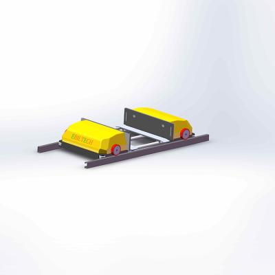 China FIFO or FILO radio shuttle car stretches moving moving pallets burying automatic stretching system for sale