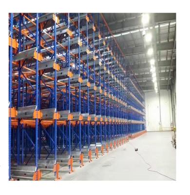 China Warehouse Rack Jinying Shuttle Carrier With Pallet Runner At High Speed ​​Running In Stretching Lane for sale