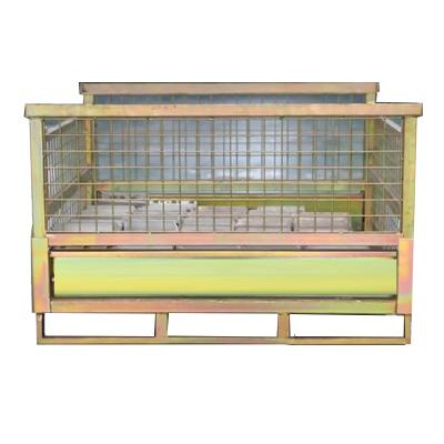 China Custom Heavy Duty Storage Wire Container Cage With Handle And Lock 200-2000kg for sale