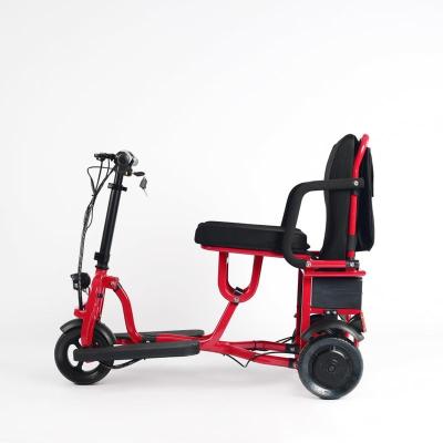 China 36V 300W Older Electric Folding Tricycle Lithium Battery Mobility Scooter Scote-36300 for sale