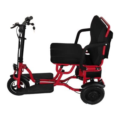 China Unisex Adult 3 Wheel 48V350W Folding Mobility Scooter for sale