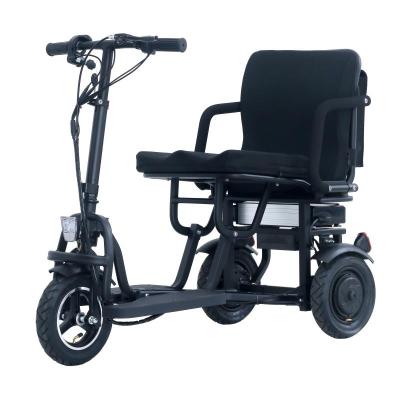 China FR 36V 300W Unisex Foldable Electric Tricycle Mobility Scooter Elderly Disabled for sale