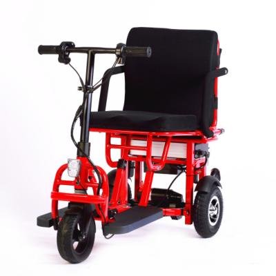 China Medical Devices Unisex Equipment Disabled Folding 3 Wheel Mobility Scooter for sale