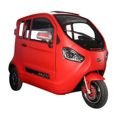 China Passenger China EEC Fully Enclosed Scooters 25km/h 3 Wheel Electric Car Tricycle For Older EEC Approved Fully Enclosed Electric Tricycle for sale