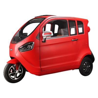 China New High Quality Passenger Electric Cars 60V 58AH Lead Acid Battery EEC Approved Fully Enclosed Electric Tricycle with 1000W 1500W Motor for sale