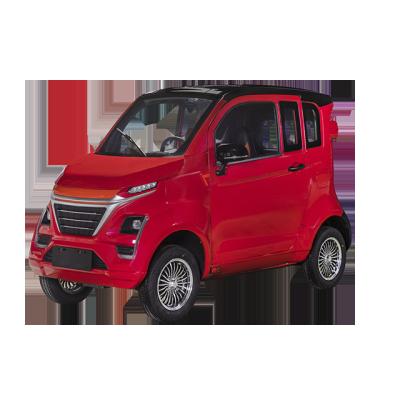 China New Energy 60-70km High Performance Universal Leather Vehicle 3 Seats Electric Quadricycle for sale