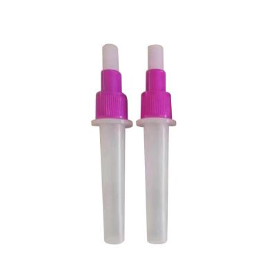 China Cosmetic Tube Disposable Swab Disposable Sampling Sample Tube With Throat for sale