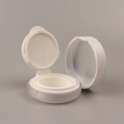 China Recycled Materials Empty Round Air Cushion Case Box With Custom Private CC Cushion Mirror Logo Powder Compact Case for sale