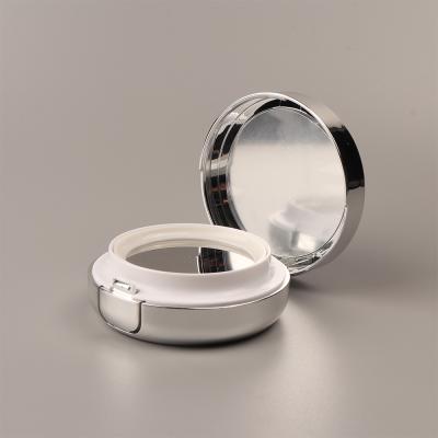 China Recycled Materials Cosmetic Case Air Cushion Compact BB CC Blush Box Plastic Packaging Container for sale