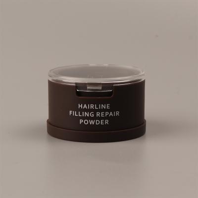 China Recycled Materials Hot Sale Hairline Optimizer With Puff Hairline Powder Case With Puff for sale