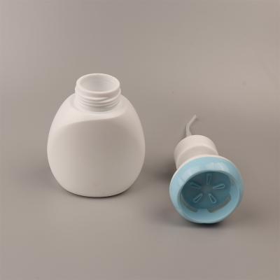 China Empty Bubble Head Bathroom Plastic Foaming Pump Bottles Square Flower Packing Hand Wash Face Cream Face Cream Soap Pump Bottle Cosmetic Foaming Bottle for sale