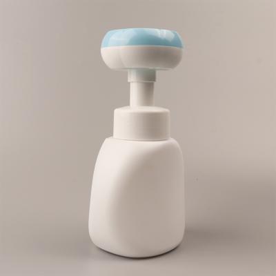 China Bathroom Flower Shape Empty Foaming Pump Bottle For Kids for sale