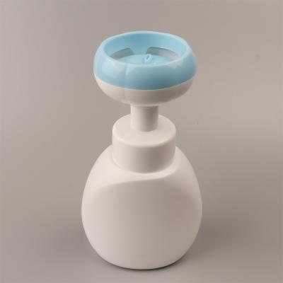 China Flower Shaped Lotion Foam Pump Lotion Foam Bathroom Bubble Bottle Hand Soap Dispenser Plastic Flower Foam Pump for sale