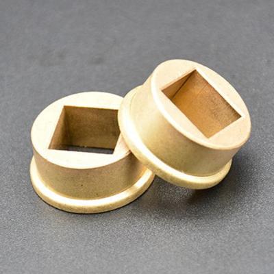 China High Strength High Quality Manufacturers Parts Metal Powder Oil Brass Bushing for sale