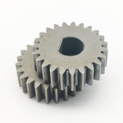 China High Strength Custom P.M. Antirust D Shaped Hole Motor Gear Sinter Parts for sale