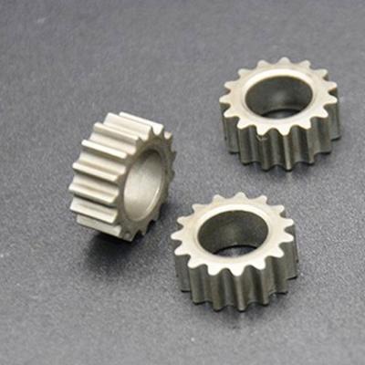 China High Strength Sintered Metal Powder 15 Teeth Outer Spur Gear Manufacturer for sale