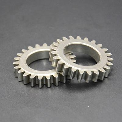 China High Strength Made In China Sintered Custom Steel Powder Metal Round Ring Outer Spur Gear for sale