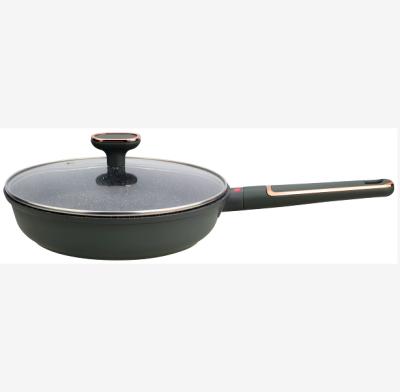 China Contemporary Die Cast Aluminum Frying Pan for sale