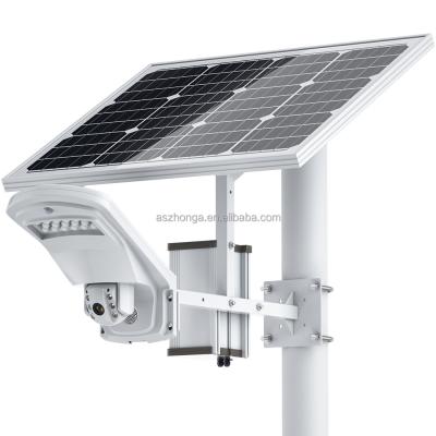 China Human Motion Tracking 3G 4G SIM Card HD 2MP 5X ZOOM Security IP Camera CCTV Solar Panel CamHi PTZ Outdoor Cam 60W 30AH Battery Surveillance for sale